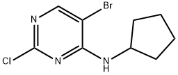 5-bromo-2-chlor-N-ciklopentilpirimidin-4-aminas