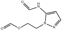 5-formamid-1-(2-formiloksietil)pirazolas