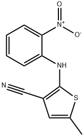 5-metil-2-[(2-nitrofenil)amino]tiofen-3-karbonitrilas