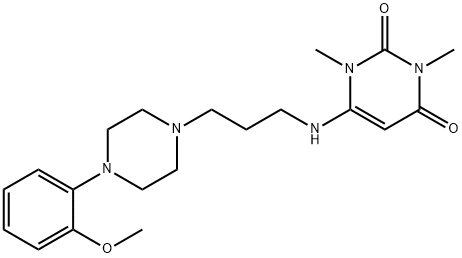 6-[[3-[4-(2-metoksifenil)-1-piperazinil]propil]amino]-1,3-dimetiluracilas