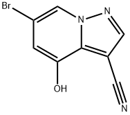 6-brom-4-hidroksi-pirazolo[1,5-a]piridin-3-karbonitrilas