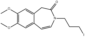 7,8-dimetoksi-3-(3-jodopropil)-1,3-dihidro-2H-3-benzazepin-2-onas