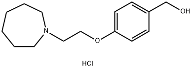 benzeno metanolis, 4-[2-(heksahidro-1H-azepin-1-il)etoksi]-(hidrochloridas)