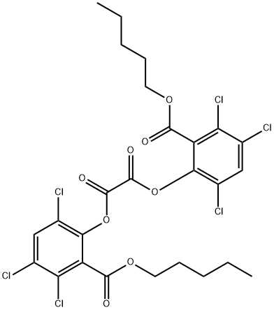 bis(2,4,5-trichlor-6-karbopentoksifenil)oksalatas