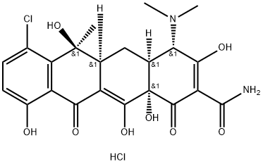 Chlortetraciklino hidrochloridas