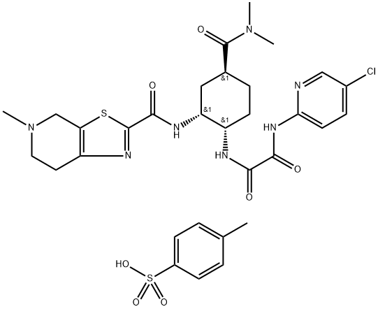 Edoksabanas (TsOH druska)