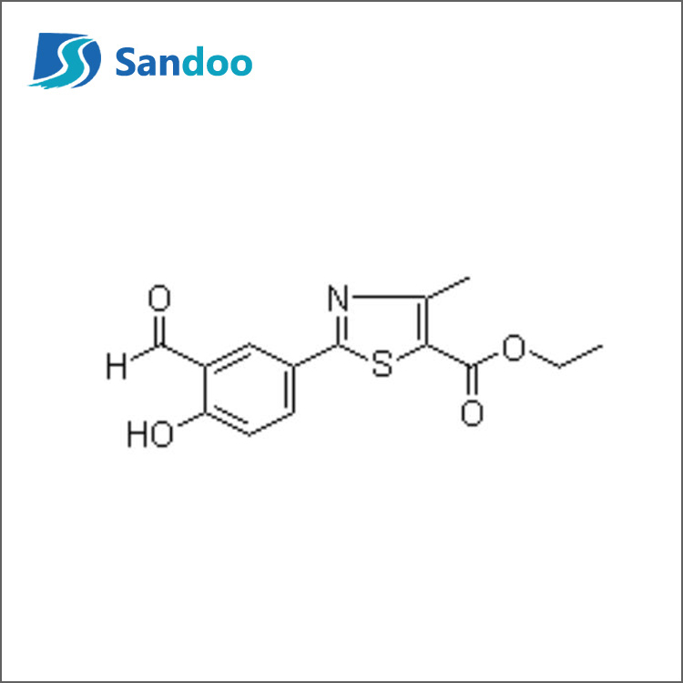 Etilo 2-(3-formil-4-hidroksifenil)-4-metiltiazol-5-karboksilatas