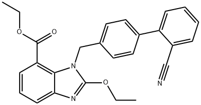Etil-2-etoksi-1-[[(2'-cianobifenil-4-il)metil]benzimidazol]-7-karboksilatas