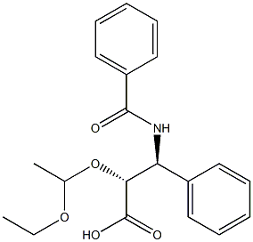 Etil-(2R,3S)-N-benzoil-3-fenilizoserino esteris