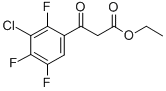 etilo 3-(3-chlor-2,4,5-trifluorfenil)-3-oksopropanoatas