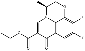 Etil(S)-9,10-difluor-3-metil-7-okso-2,3-dihidro-7H-pirido[1,2,3-de]-1,4-benzoksazin-6-karboksilatas