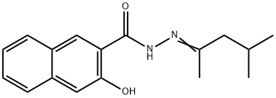 N'-(1,3-dimetilbutiliden)-3-hidroksi-2-naftohidrazidas