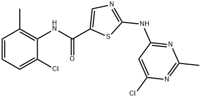 N-(2-chlor-6-metilfenil)-2-[(6-chlor-2-metil-4-pirimidinil)amino]-5-tiazolkarboksamidas